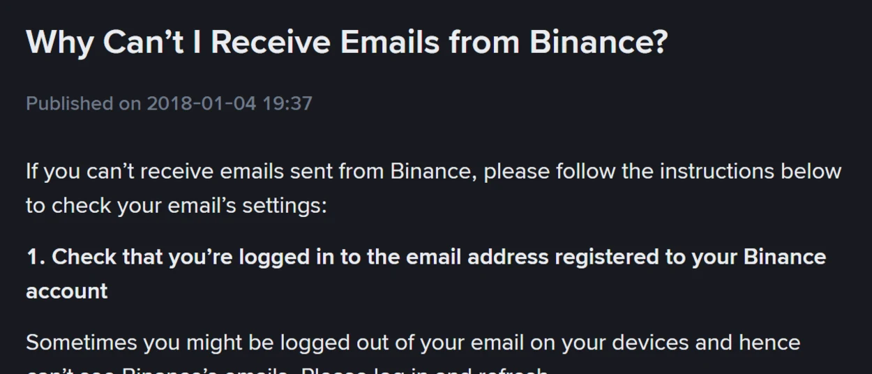Binance verification code வரவில்லை: SMS மற்றும் email OTP-க்கான சரிபார்ப்பு வரிசை