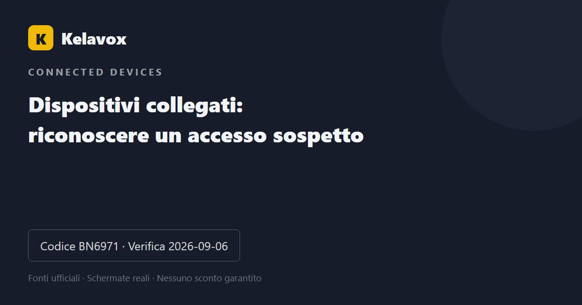 Dispositivi Binance: accessi sospetti